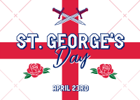 St. George's Cross Postcard Preview