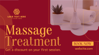 Relaxing Massage Facebook Event Cover Design