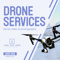 Professional Drone Service Instagram Post Design