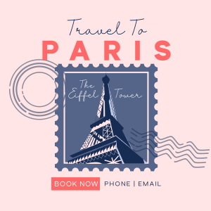 Welcome To Paris Instagram post Image Preview