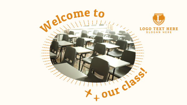 Welcome to our Class Facebook Event Cover Design Image Preview