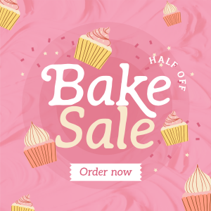 Sweet Bake Sale Instagram post Image Preview