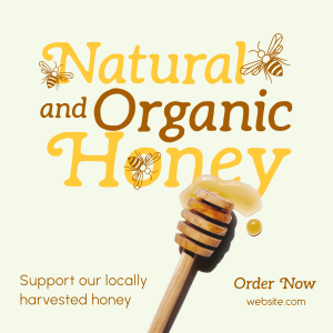 Locally Harvested Honey Instagram post Image Preview