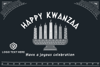 Kwanzaa Candles Pinterest Cover Image Preview