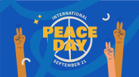 Peace Day Facebook Event Cover Design
