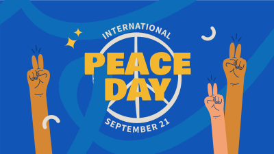Peace Day Facebook event cover Image Preview