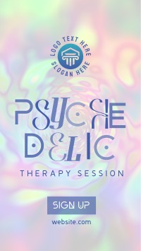 Psychedelic Therapy Session Facebook story Image Preview