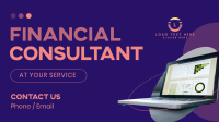 Financial Consultant Service Animation Design