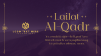 Peaceful Lailat Al-Qadr Animation Image Preview