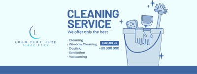 Cleaning Tools Facebook cover Image Preview