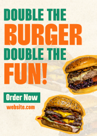 Burger Day Promo Flyer Image Preview