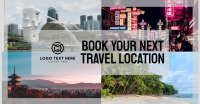 Book Your Travels Facebook ad Image Preview