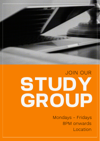 Chill Study Group Poster Image Preview