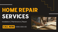 Simple Home Repair Service Animation Preview