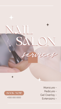 Fancy Nail Service YouTube short Image Preview