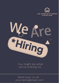 UX Recruitment Flyer Image Preview