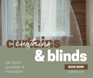 Curtains & Blinds Business Facebook post Image Preview