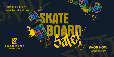 Streetstyle Skateboard Sale Twitter Post Image Preview