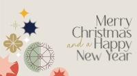 Minimalist Holiday Greeting Animation Preview