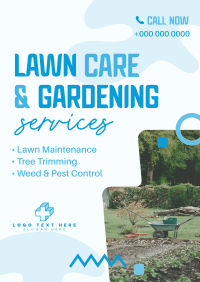 Lawn Care & Gardening Flyer Design