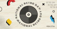 Disco Retro Day Facebook Ad Design