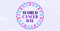Cancer Day Ribbon Facebook Ad Preview