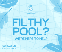 Filthy Pool? Facebook Post Design