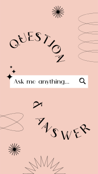 Minimalist Q&A Facebook story Image Preview