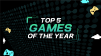 Top games of the year Facebook event cover Image Preview