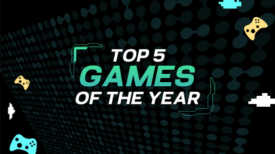 Top games of the year Facebook event cover Image Preview