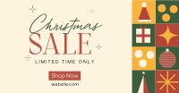 Christmas Holiday Shopping  Sale Facebook Ad Design