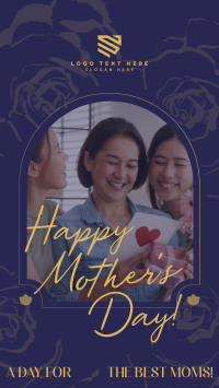 Mother's Day Rose Facebook Story Design