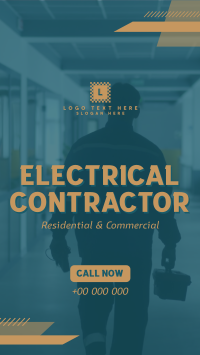  Electrical Contractor Service Instagram Story Design