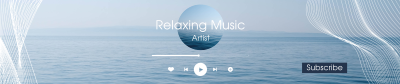 Ocean Music Cover SoundCloud Banner Image Preview