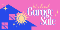 Weekend Yard Sale Twitter Post Design