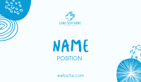 Quirky Abstract Painter Business Card Preview