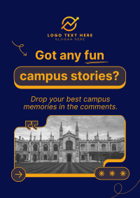 Student Campus Stories Flyer Preview