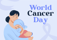 Cancer Day Patient Postcard Image Preview