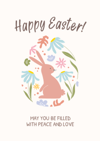 Fun Easter Bunny Poster Image Preview