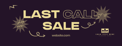 Final Call Discounts Facebook cover Image Preview