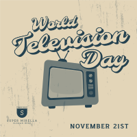 Retro TV Day Instagram post Image Preview