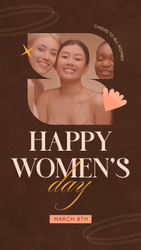 Modern Women's Day TikTok Video Image Preview