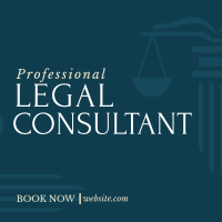 Professional Legal Consultant Instagram Post Image Preview