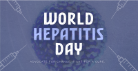 Minimalist Hepatitis Day Awareness Facebook ad Image Preview