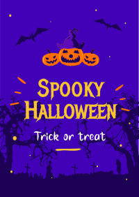 Spooky Halloween Poster Image Preview