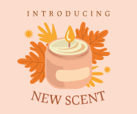 New Candle Scent Facebook Post Design
