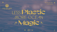 Minimalist Sparkly Ocean  Animation Preview