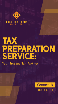 Your Trusted Tax Partner Instagram reel Image Preview