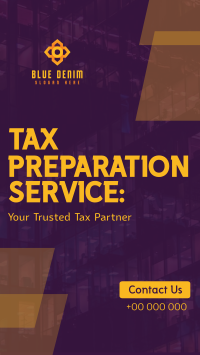 Your Trusted Tax Partner Instagram Reel Image Preview