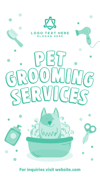 Grooming Services Instagram Story Design